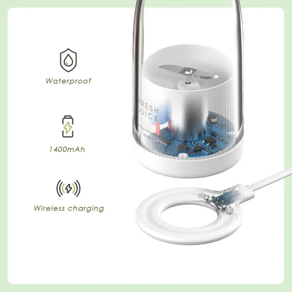 Mini Portable Electric Fruit Juicer: Blend On-The-Go