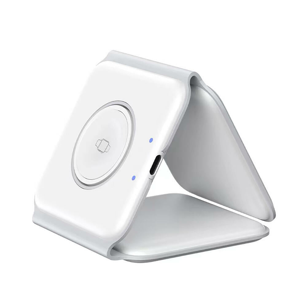 3in1 Folded transparent magnetic wireless charging