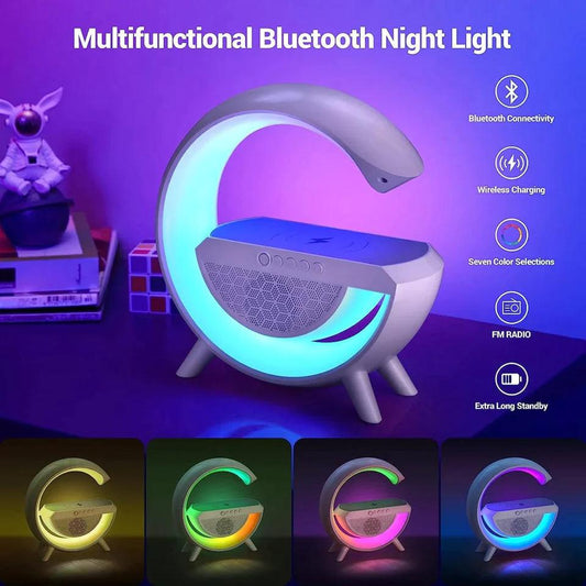 G-SHAPE MULTIFUNCTION TABLE LAMP WITH WIRELESS CHARGER