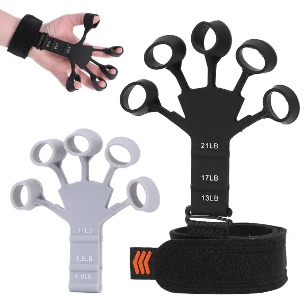 Gripster strengthener finger stretcher hand gripper